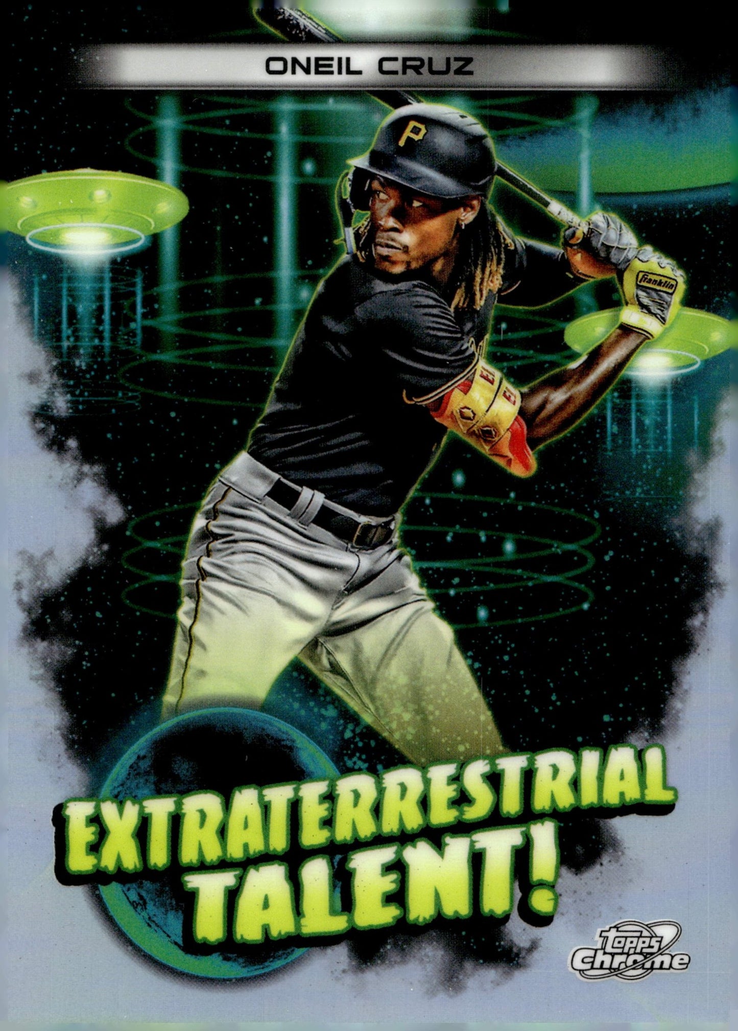 Oneil Cruz 2023 Topps Chrome Cosmic Extraterrestrial Talent! Refractor #ET - 23 - Collector Store LLC