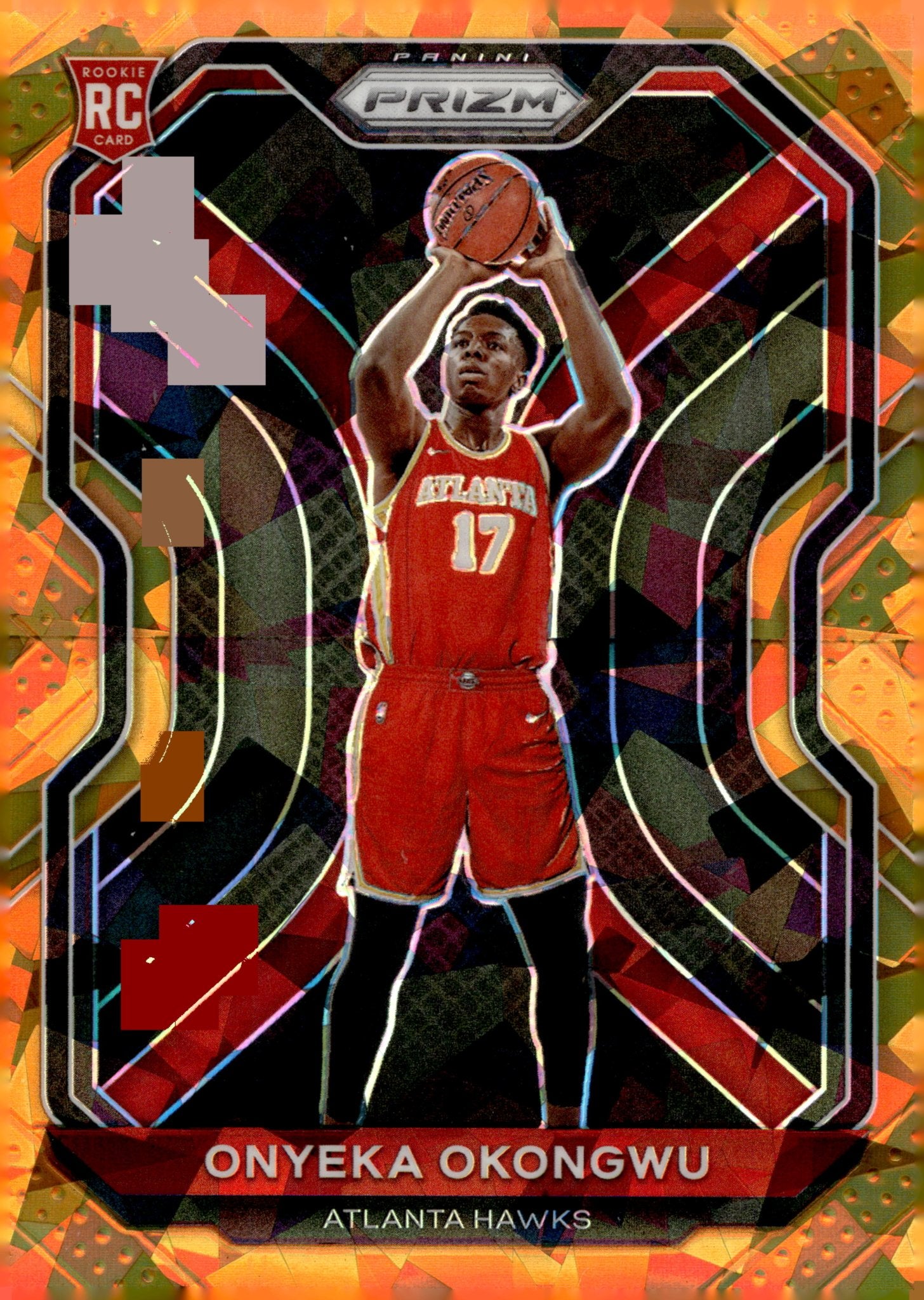 Onyeka Okongwu 2020 - 21 Panini Prizm Orange Ice Prizm RC #260 - Collector Store LLC
