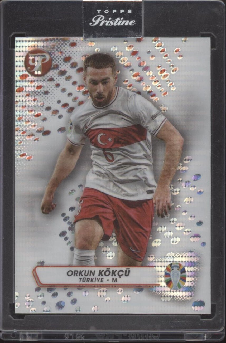 Orkun Kokcu 2023 - 24 Topps Pristine Road to UEFA Euro #102 - Collector Store LLC