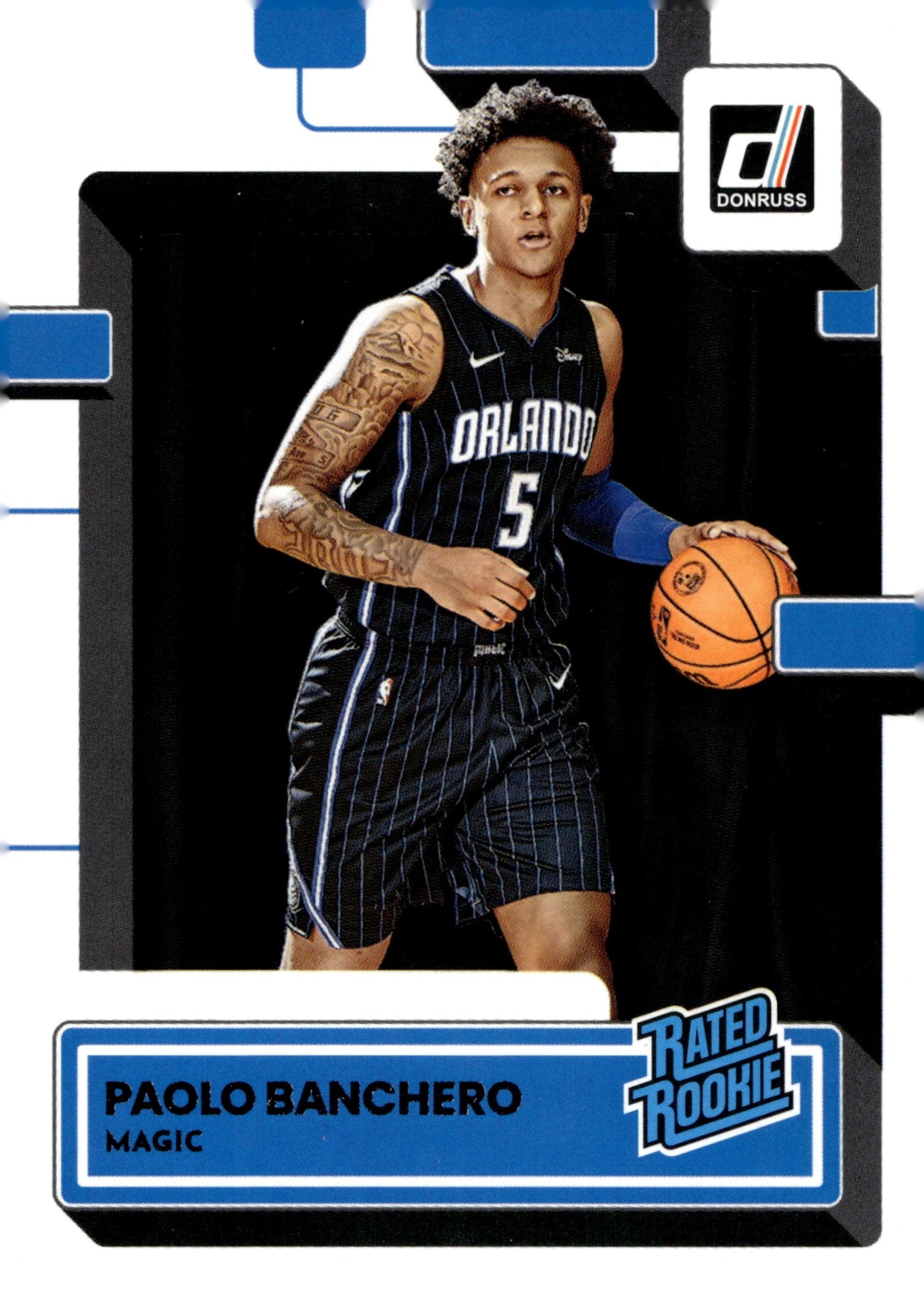 Paolo Banchero 2022 - 23 Panini Donruss Rated Rookie RC #201 - Collector Store LLC