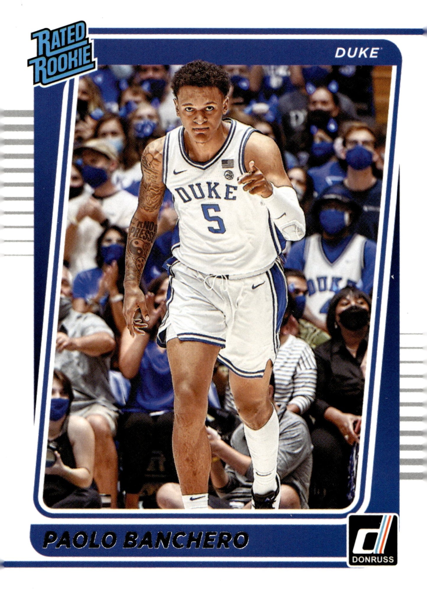 Paolo Banchero 2022 Panini Chronicles Donruss Rated Rookies Draft Picks RC #2 #2 - Collector Store LLC