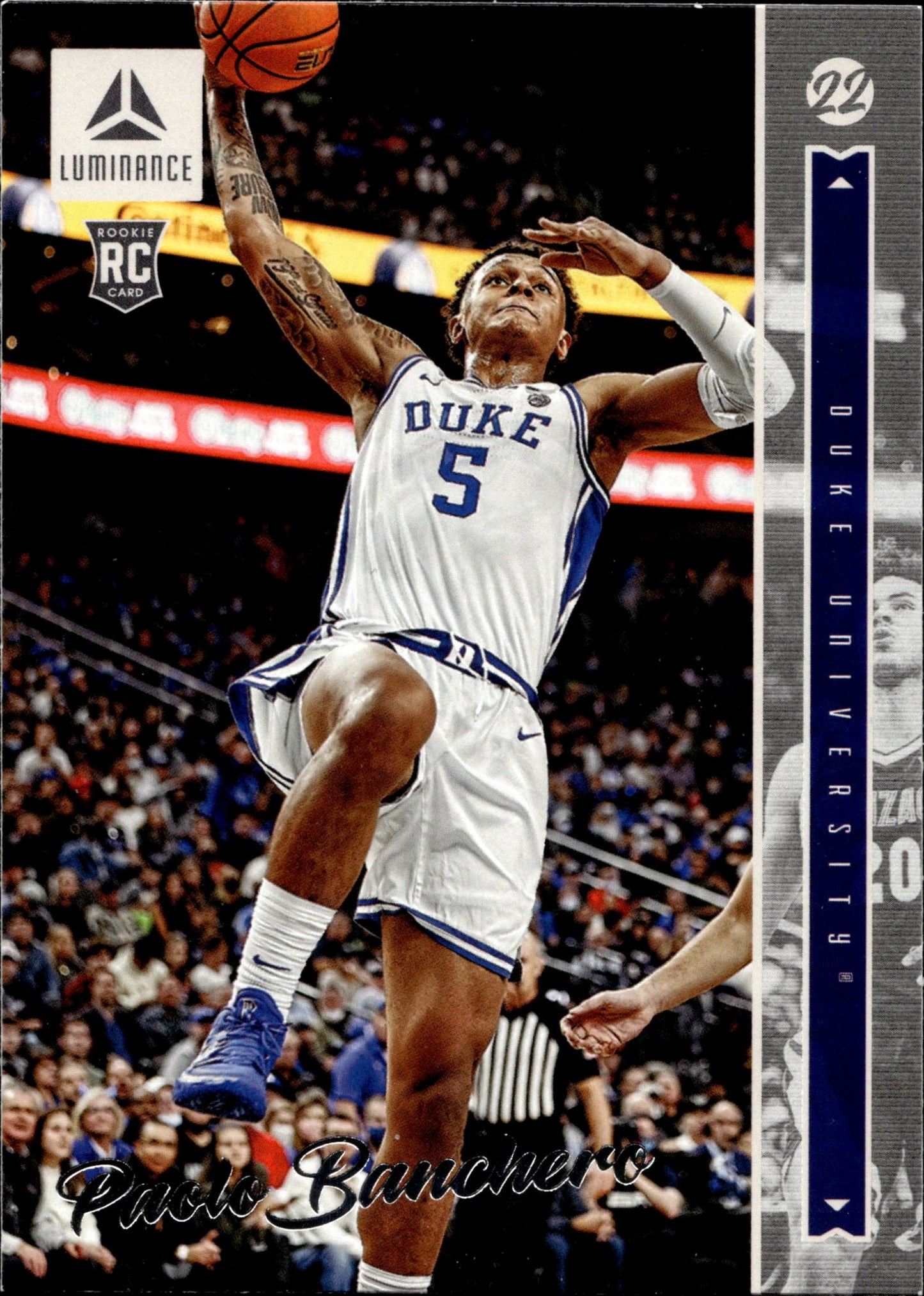 Paolo Banchero 2022 Panini Chronicles Luminance Draft Picks RC #2 #1 - Collector Store LLC