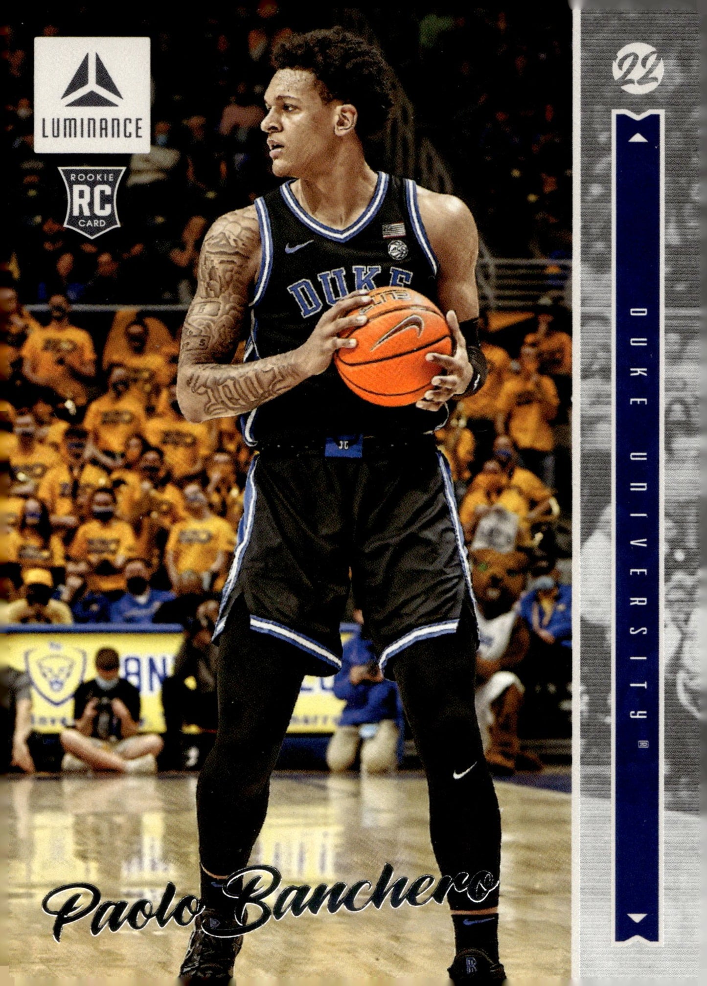 Paolo Banchero 2022 Panini Chronicles Luminance Draft Picks RC #27 #1 - Collector Store LLC