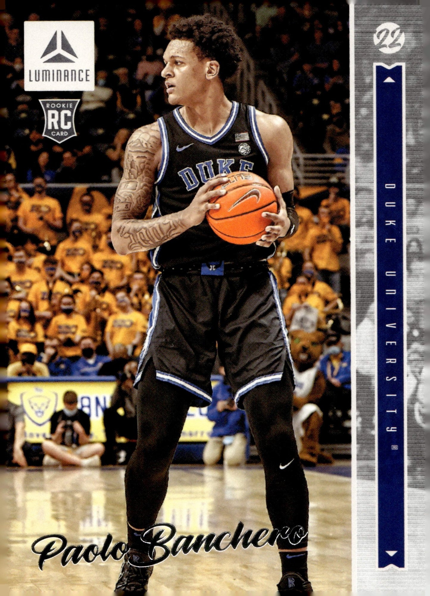 Paolo Banchero 2022 Panini Chronicles Luminance Draft Picks RC #27 #3 - Collector Store LLC