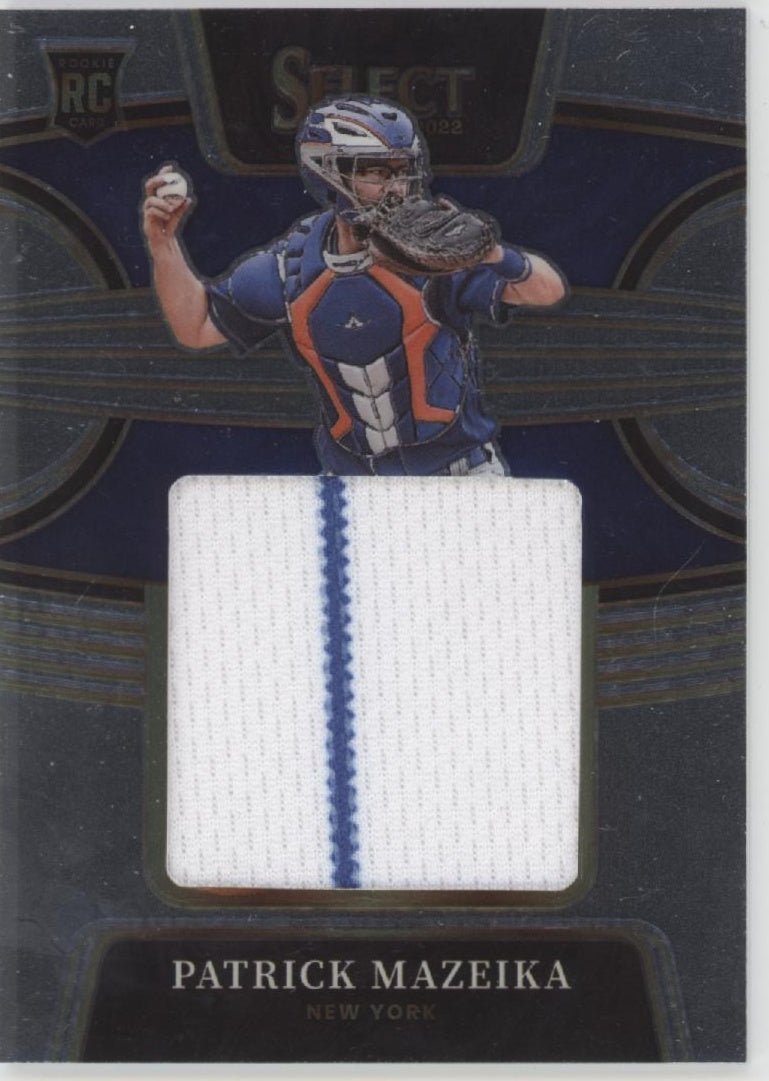 Patrick Mazeika 2022 Panini Select Swatch RC #RJS - PM - Collector Store LLC