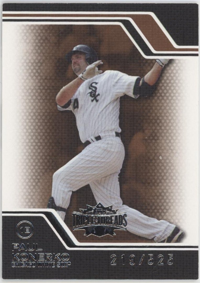 Paul Konerko 2011 Topps Triple Threads 219/525 #137 - Collector Store LLC