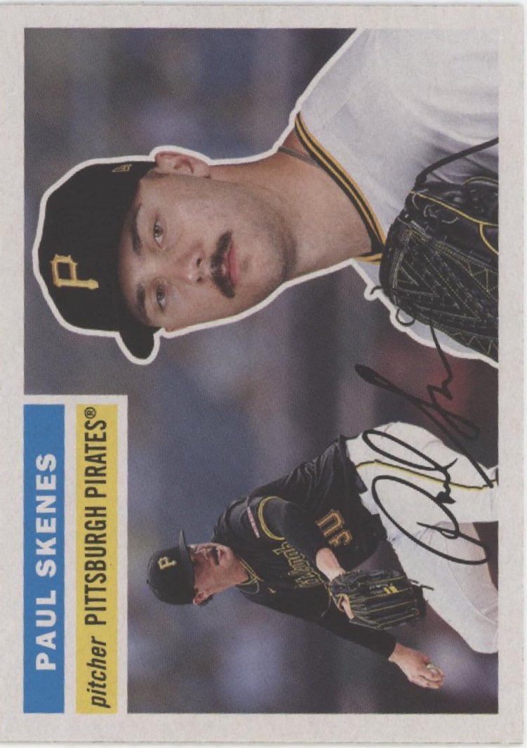Paul Skenes 2025 Topps Heritage 25th Anniversary H25 - 5 - Collector Store LLC