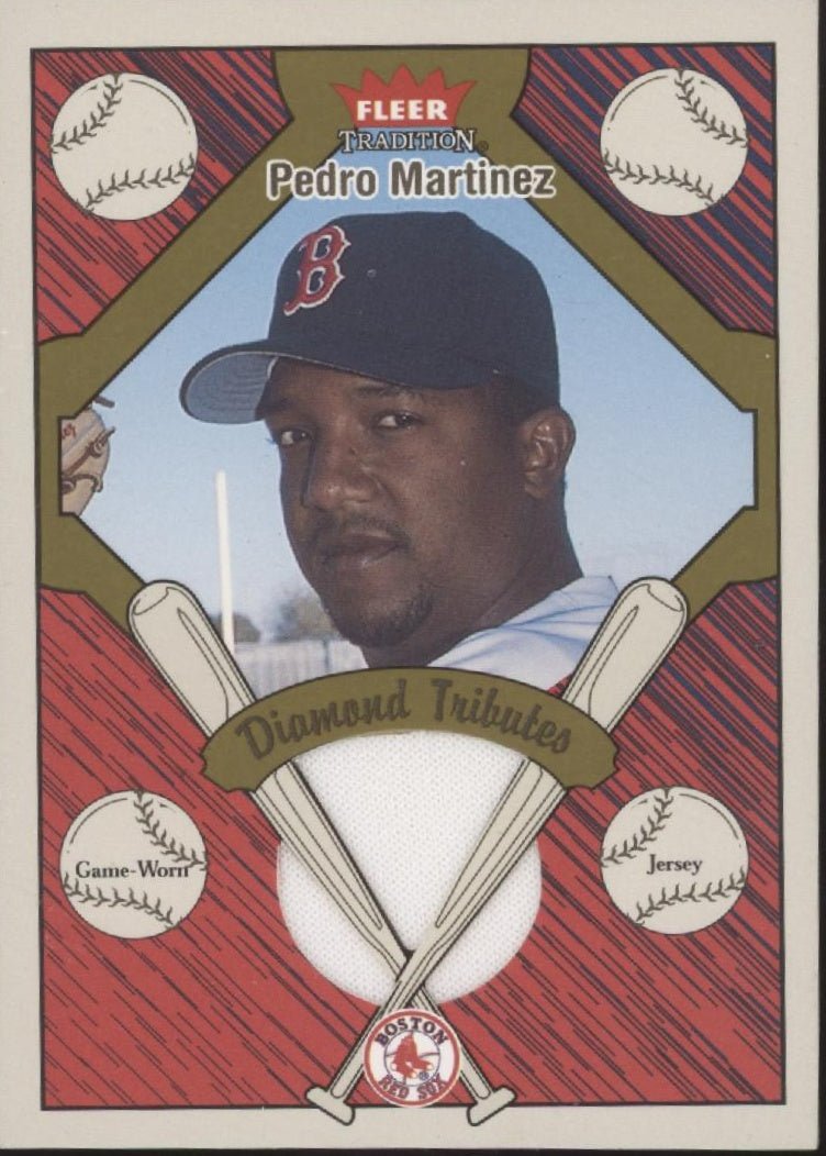 Pedro Martinez 2004 Fleer Tradition Diamond Tributes Swatch #DT - PM - Collector Store LLC