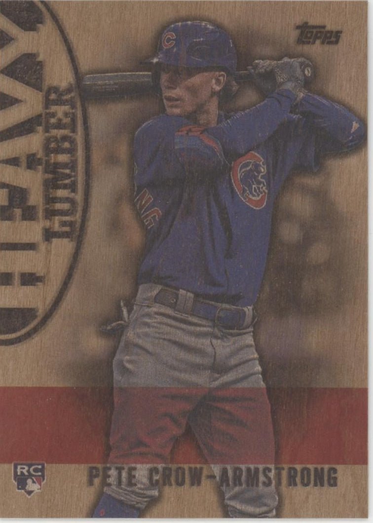 Pete Crow - Armstrong 2024 Topps Heavy Lumber RC HL - 47 - Collector Store LLC