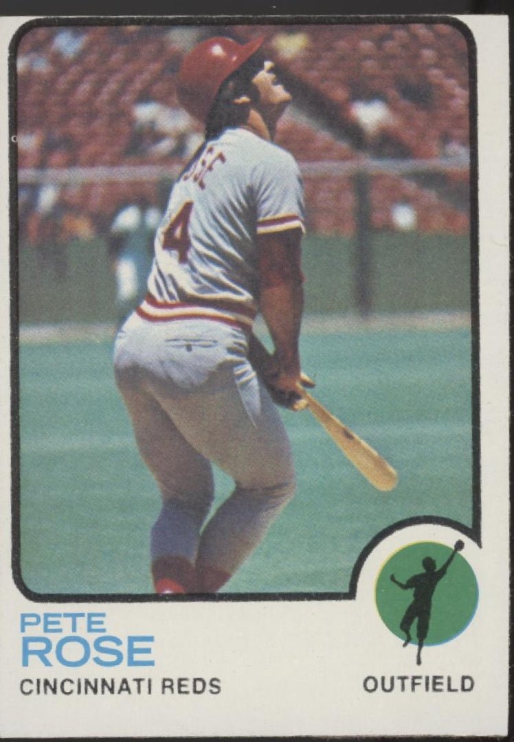 Pete Rose 1973 Topps #130 Cincinnati Reds VG - EX #3 - Collector Store LLC