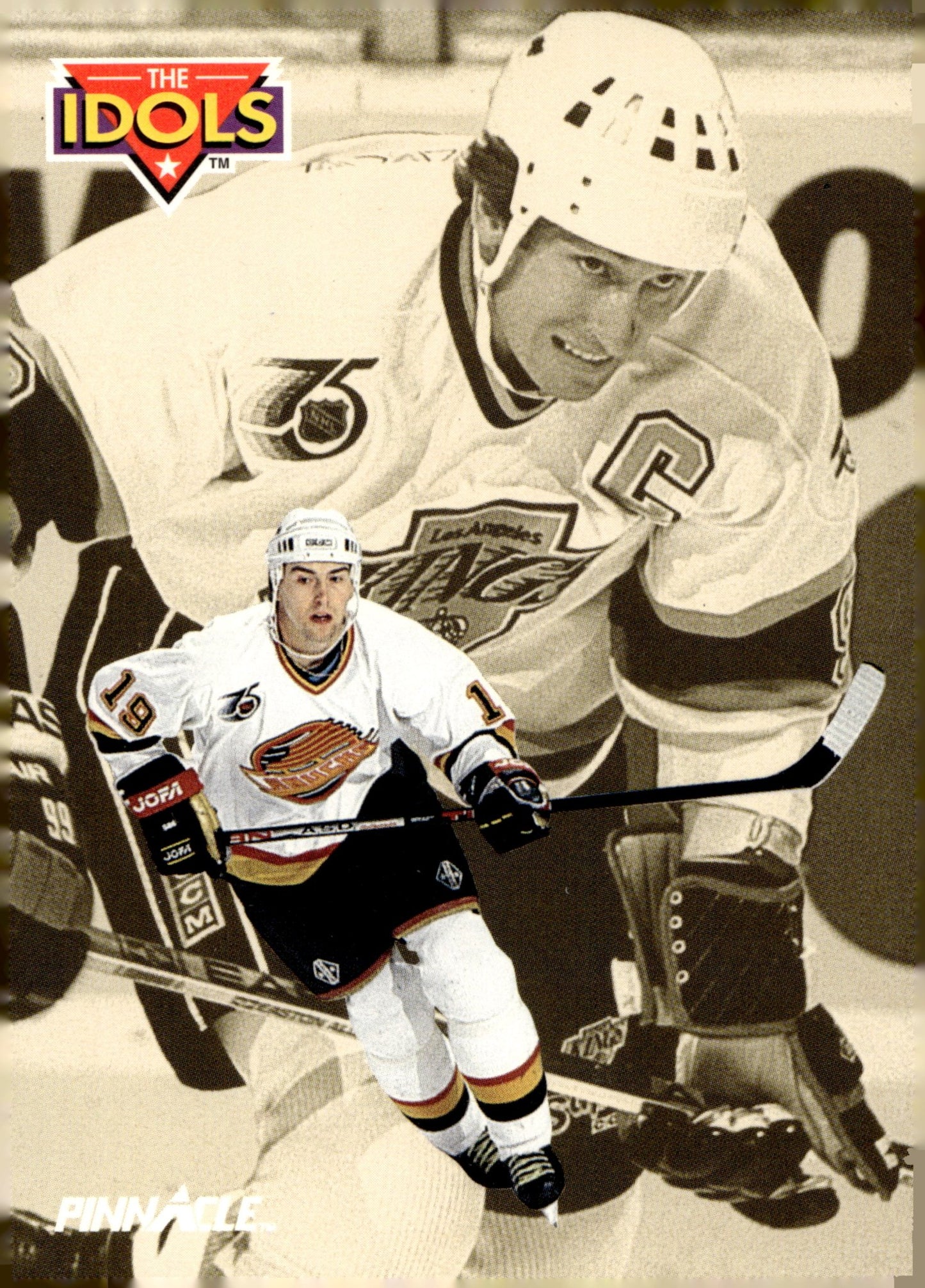 Petr Nedved / Wayne Gretzky 1992 - 93 Pinnacle The Idols #249 - Collector Store LLC