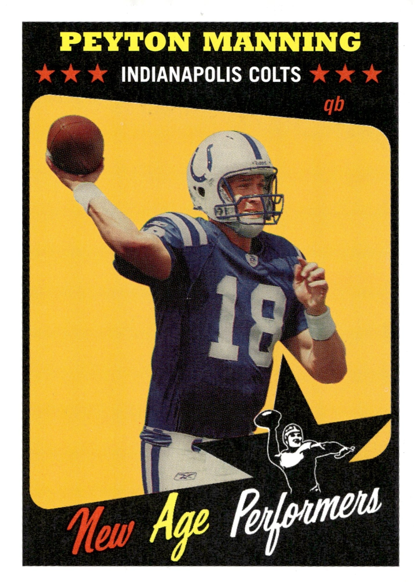 Peyton Manning 2005 Topps Heritage New Age Performers #1 - Collector Store LLC