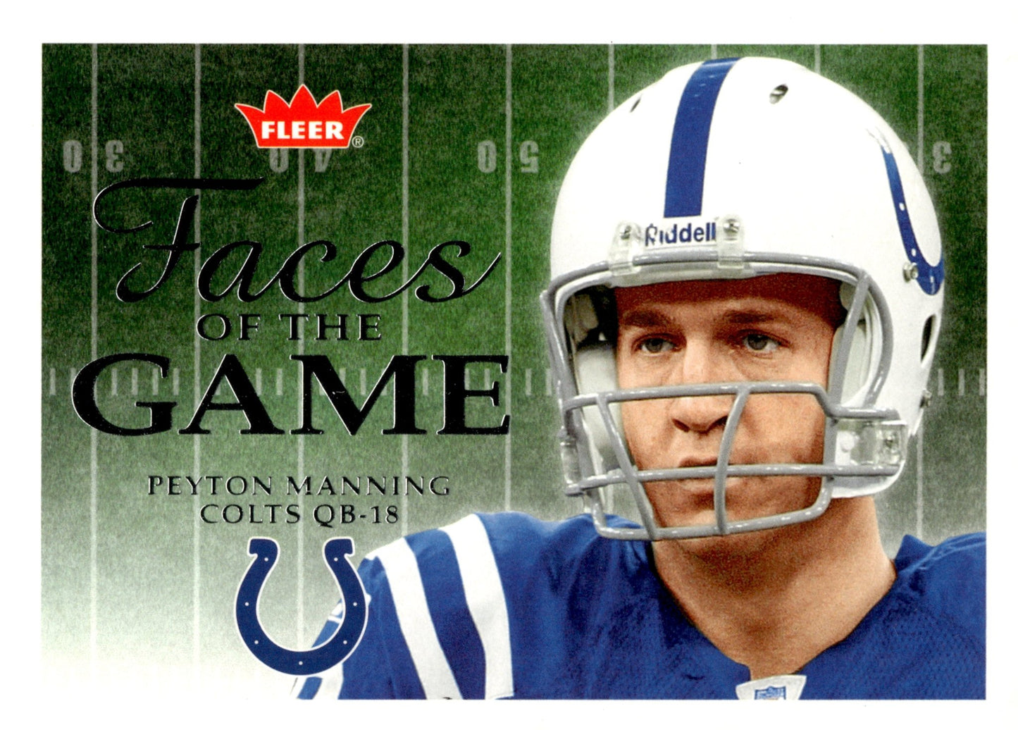 Peyton Manning 2006 Fleer Faces of the Game #FG - PM #1 - Collector Store LLC