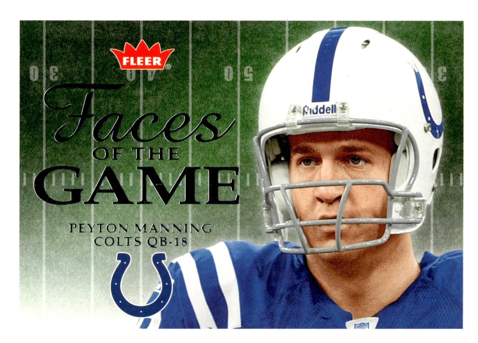 Peyton Manning 2006 Fleer Faces of the Game #FG - PM #1 - Collector Store LLC