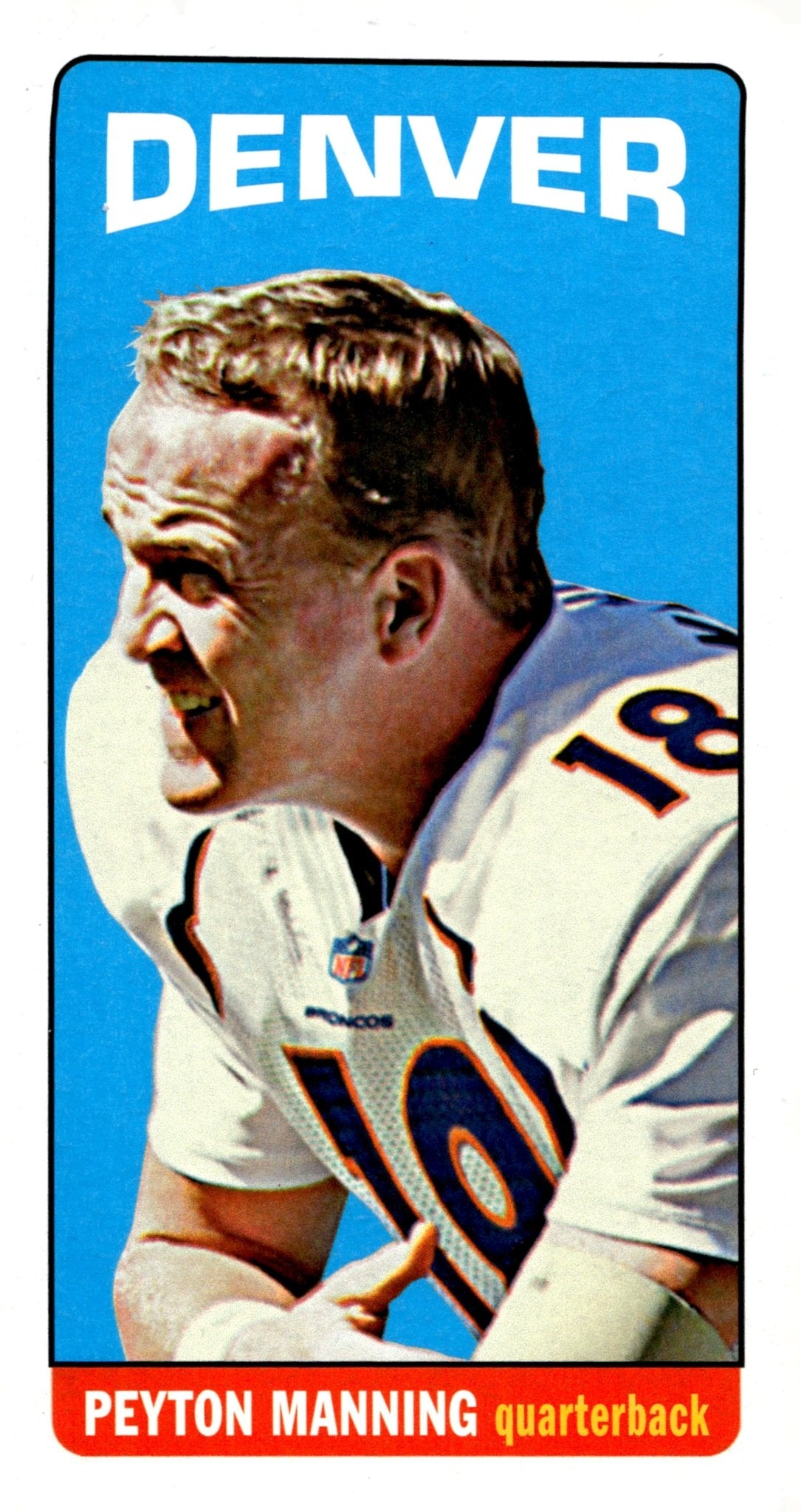 Peyton Manning 2012 Topps 1965 Mini #141 - Collector Store LLC