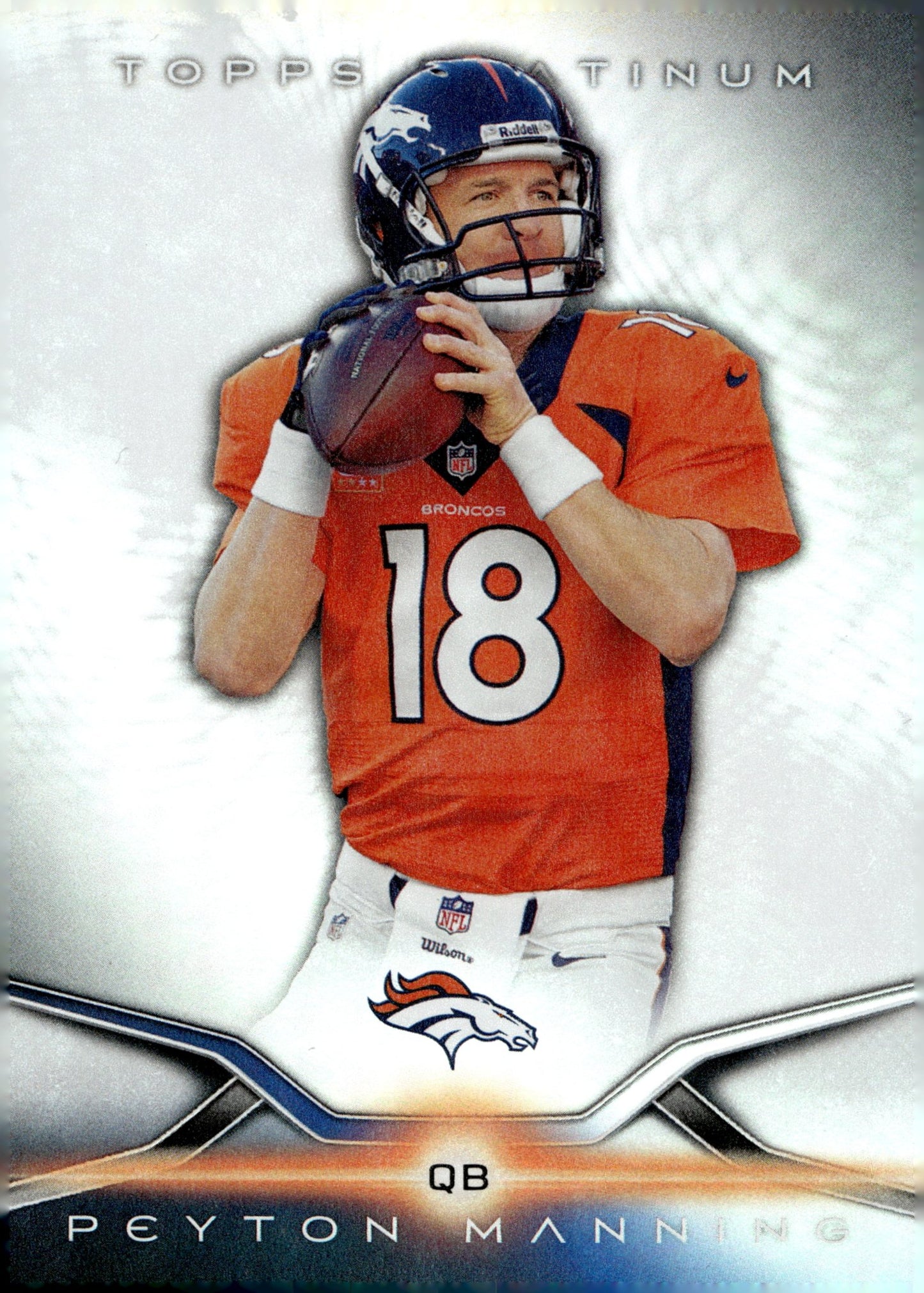 Peyton Manning 2014 Topps Platinum #21 - Collector Store LLC