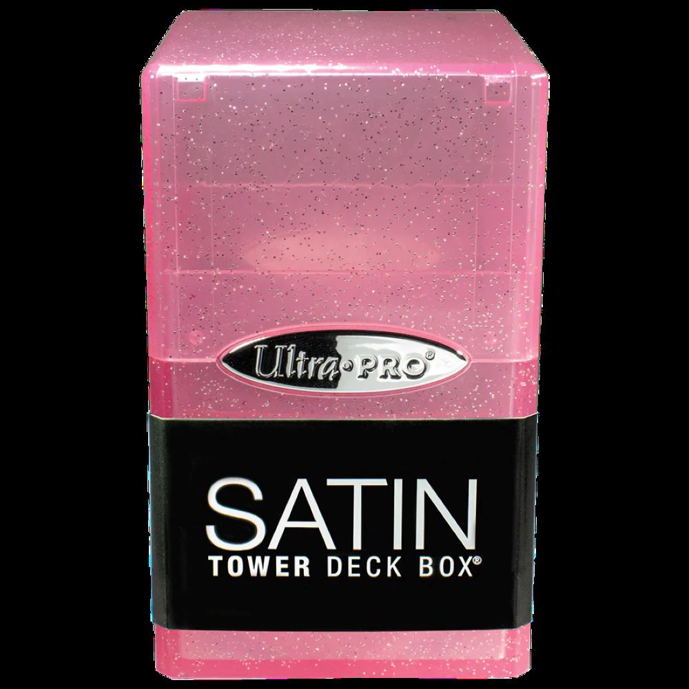 Ultra Pro: Glitter Satin Tower Deck Box (Pink)
