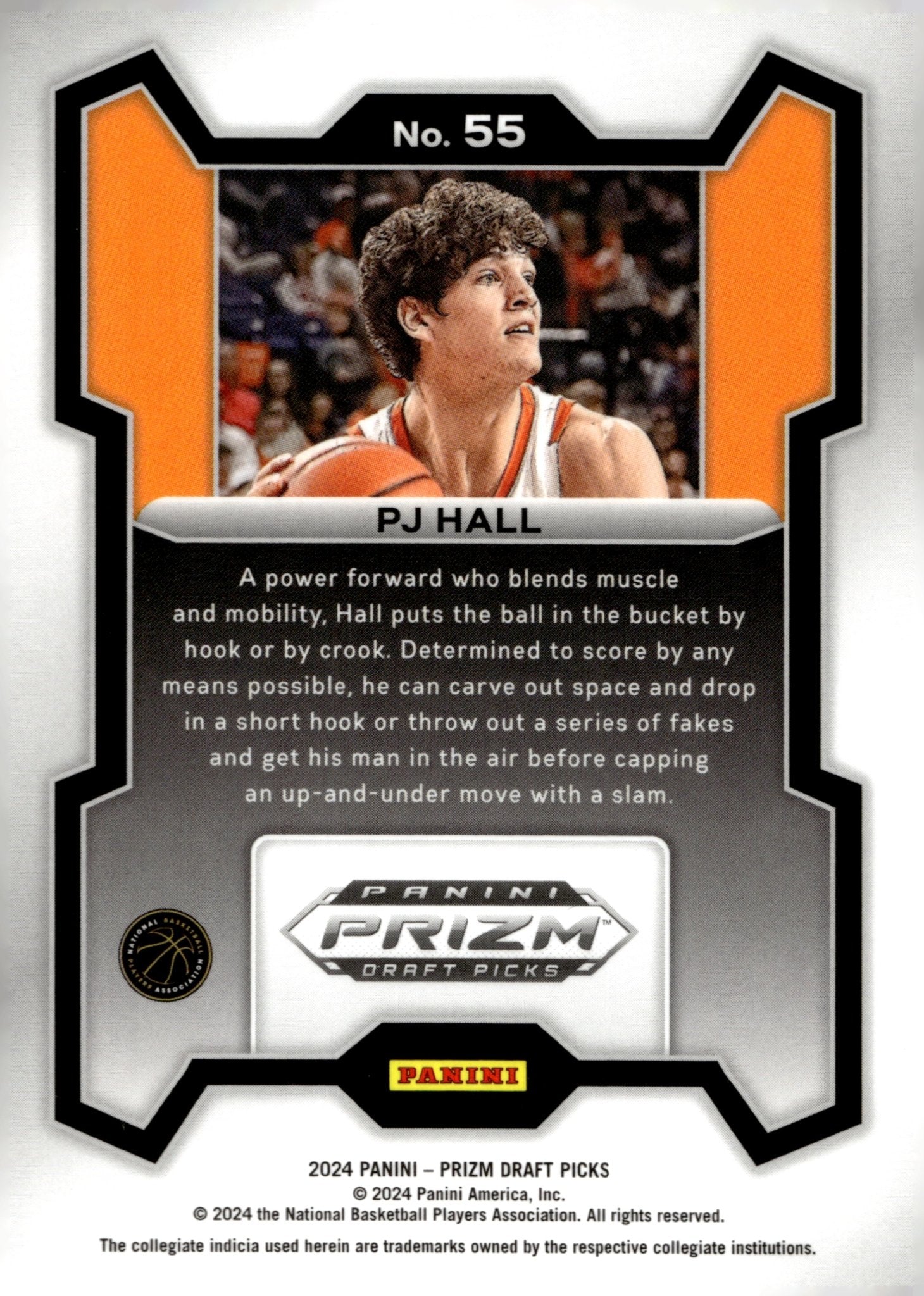 PJ Hall 2024 Panini Draft Picks RC #55 - Collector Store LLC