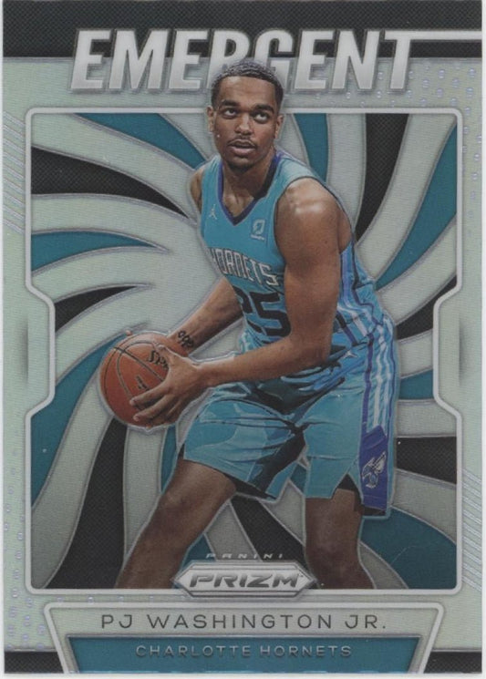 PJ Washington 2019 - 20 Panini Prizm Emergent Prizm #23 - Collector Store LLC