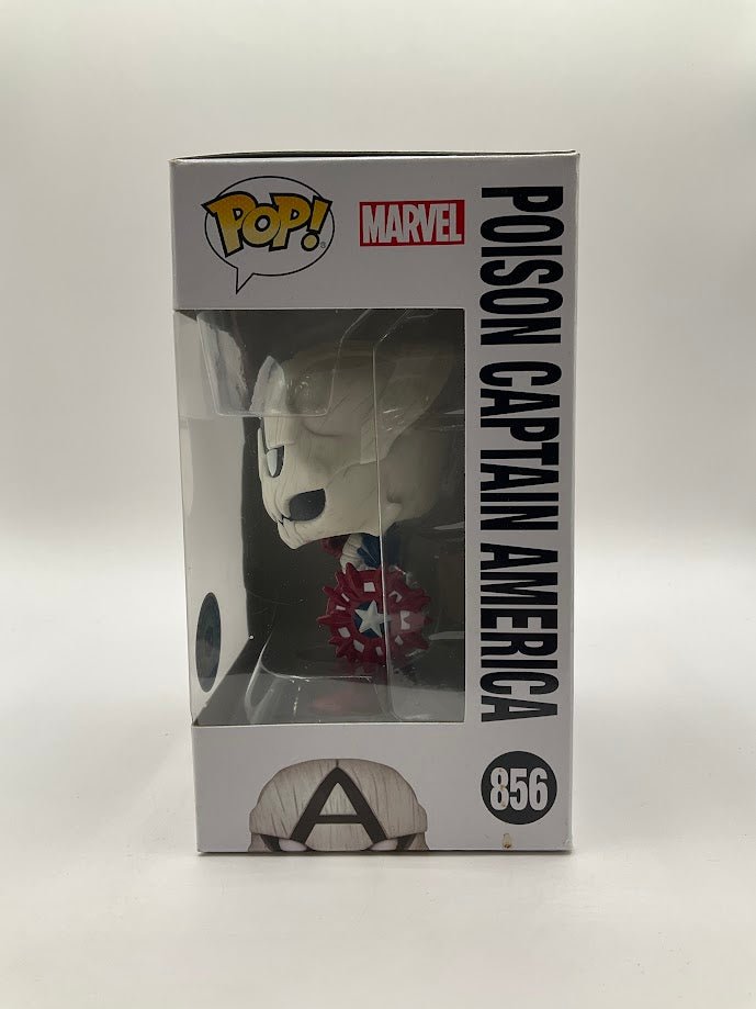Poison Captain America Funko Pop! Venom #856 Pop in a Box Exclusive - Collector Store LLC