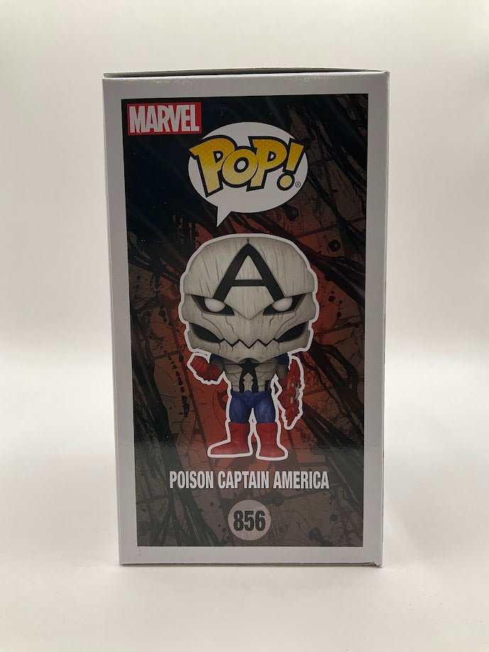 Poison Captain America Funko Pop! Venom #856 Pop in a Box Exclusive - Collector Store LLC