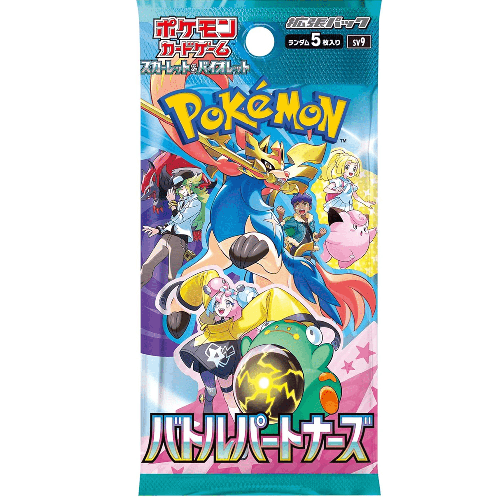 Pokemon: Battle Partners Japanese Booster Pack (sv9) Pokemon: Battle Partners Japanese Booster Pack (sv9)