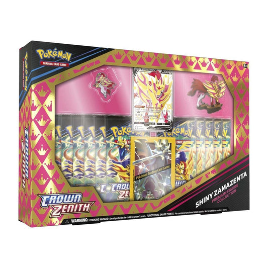 Pokemon: Crown Zenith Shiny Zamazenta Premium Figure Collection - Collector Store LLC