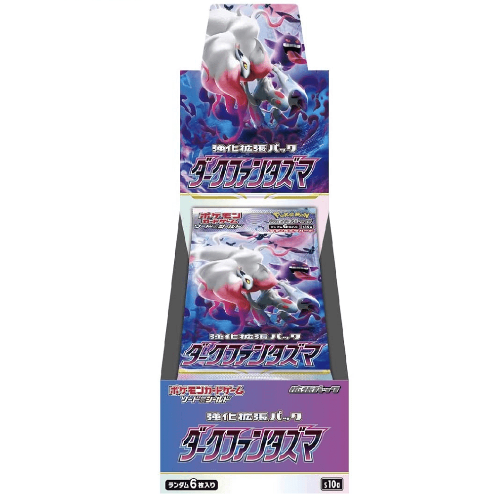 Pokemon: Dark Phantasma Japanese Booster Box (S10a) Pokemon: Dark Phantasma Japanese Booster Box (S10a)
