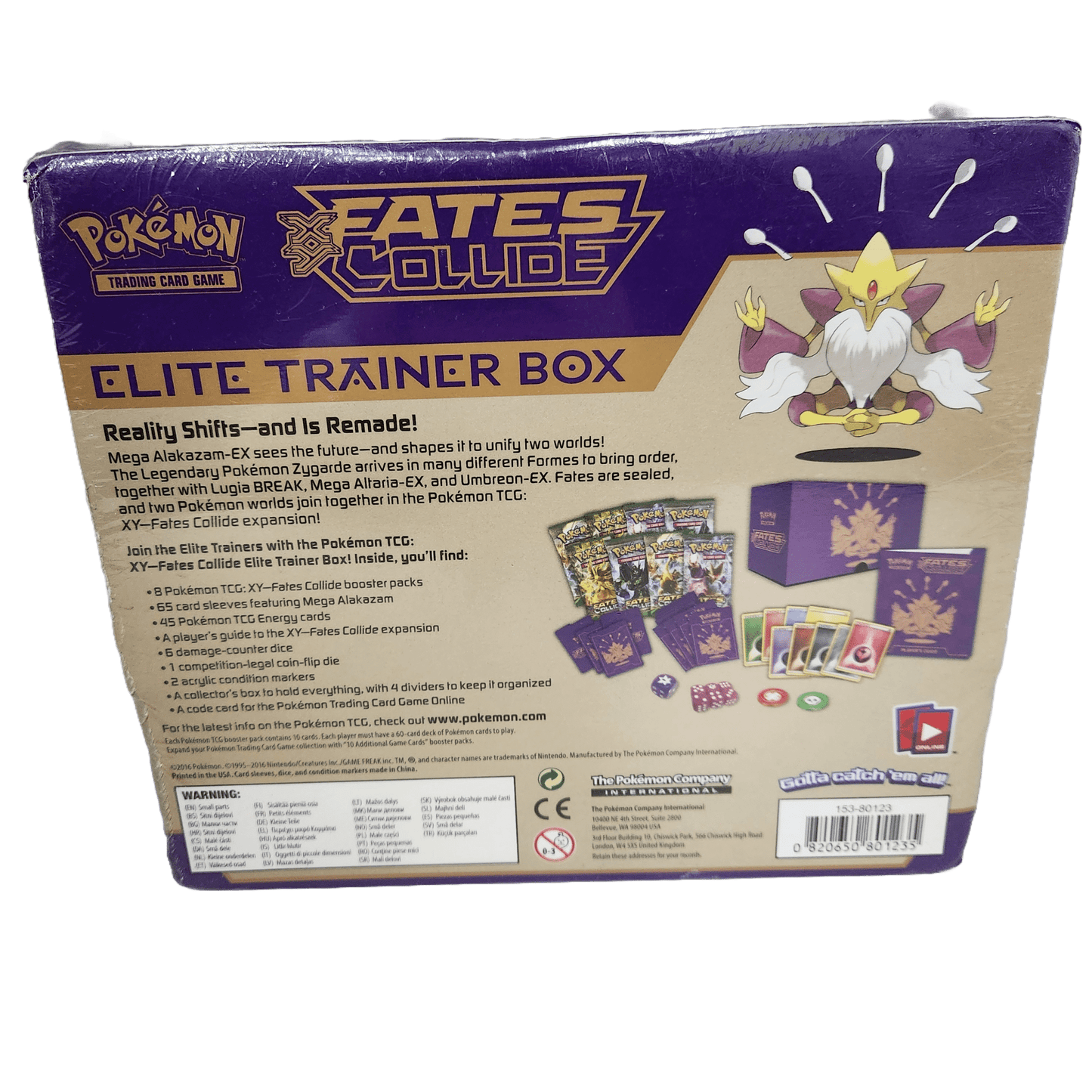 Pokemon: Fates Collide Elite Trainer Box *See Pictures* - Collector Store LLC