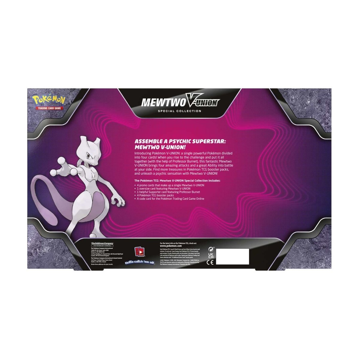 Pokemon: Mewtwo V - Union Special Collection - Collector Store LLC
