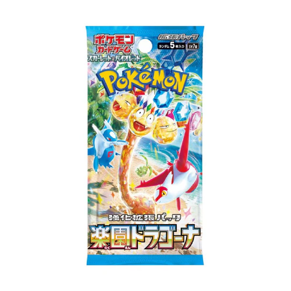 Pokemon Japanese Paradise Dragona Booster Pack Pokemon Japanese Paradise Dragona Booster Pack