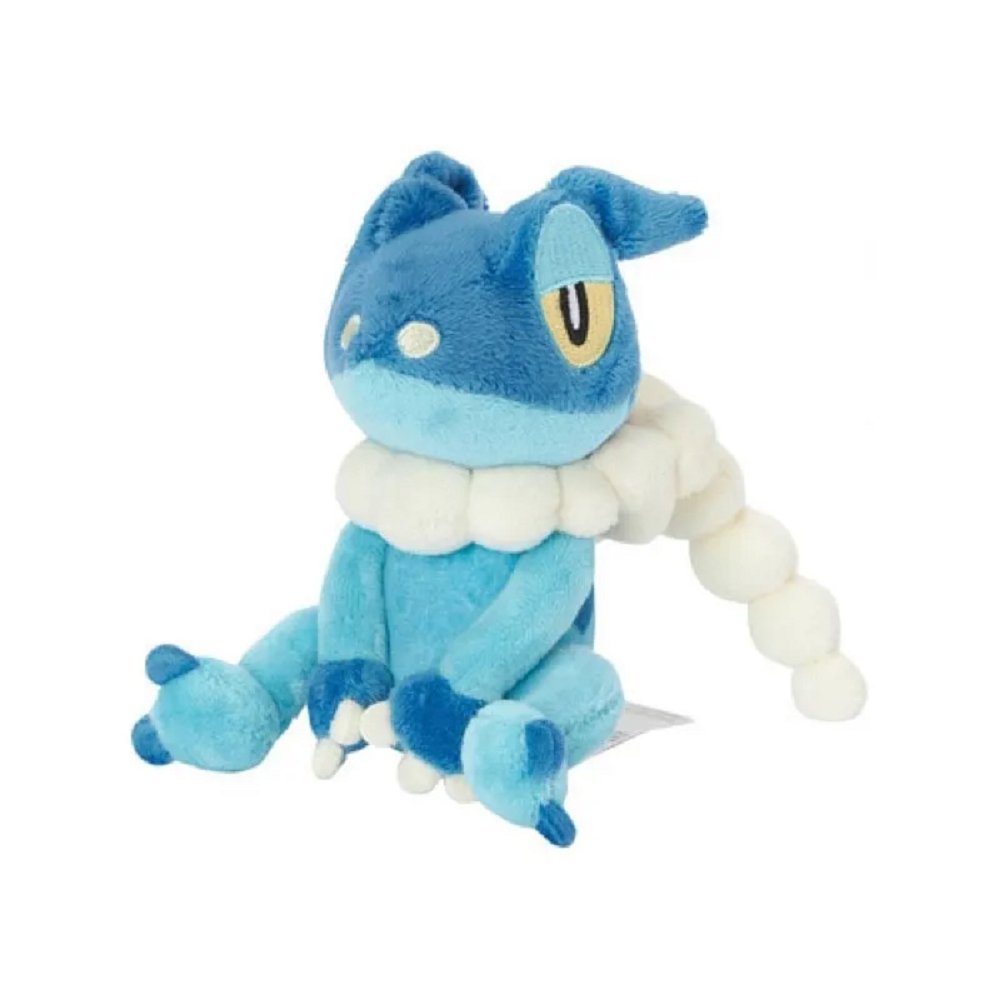 Pokemon: Pokemon Fit Frogadier Plush (Japanese Pokemon Center Exclusive) - Collector Store LLC