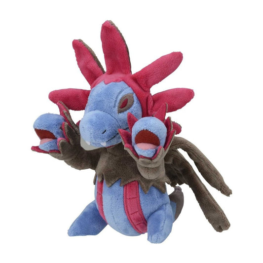 Pokemon: Pokemon Fit Hydreigon Plush (Japanese Pokemon Center Exclusive) - Collector Store LLC