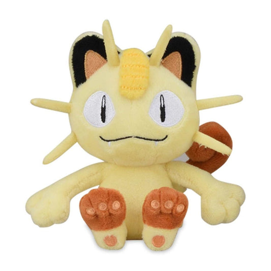 Pokemon: Pokemon Fit Meowth No.052 Plush (Japanese Pokemon Center Exclusive) - Collector Store LLC