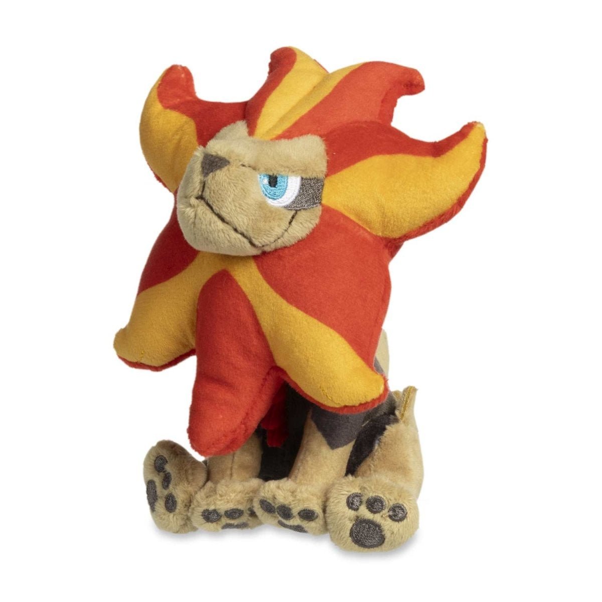 Pokemon: Pokemon Fit Pyroar (Male) No.668 Plush (Japanese Pokemon Center Exclusive) - Collector Store LLC
