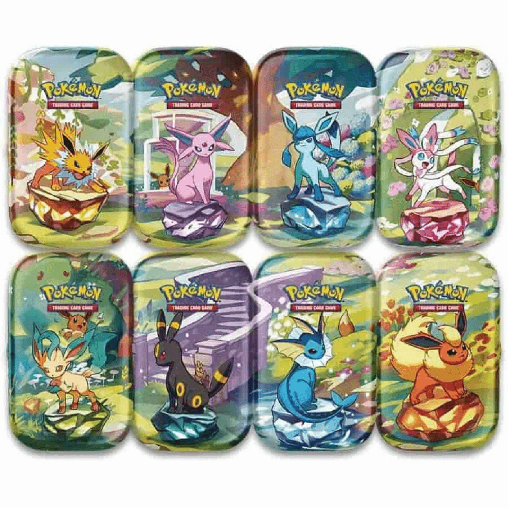 Pokemon: Scarlet & Violet Prismatic Evolutions Mini Tins *Random Pokemon: Scarlet & Violet Prismatic Evolutions Mini Tins *Random