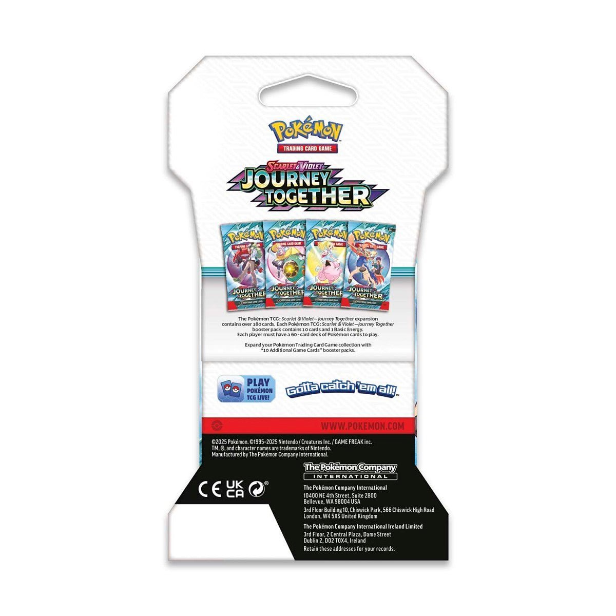 Pokemon: Scarlet & Violet Journey Together Sleeved Booster Pack - Collector Store LLC