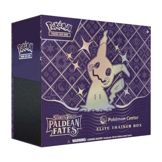 Pokemon: Scarlet & Violet Paldean Fates Pokemon Center Elite Trainer Box - Collector Store LLC