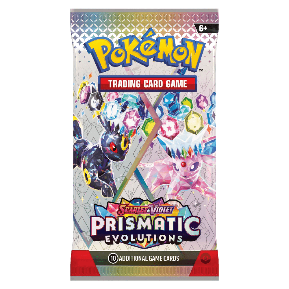 Pokemon Sv8.5 Scarlet and Violet Prismatic Evolutions Booster Pack | Espeon and Umbreon Pokemon Sv8.5 Scarlet and Violet Prismatic Evolutions Booster Pack | Espeon and Umbreon