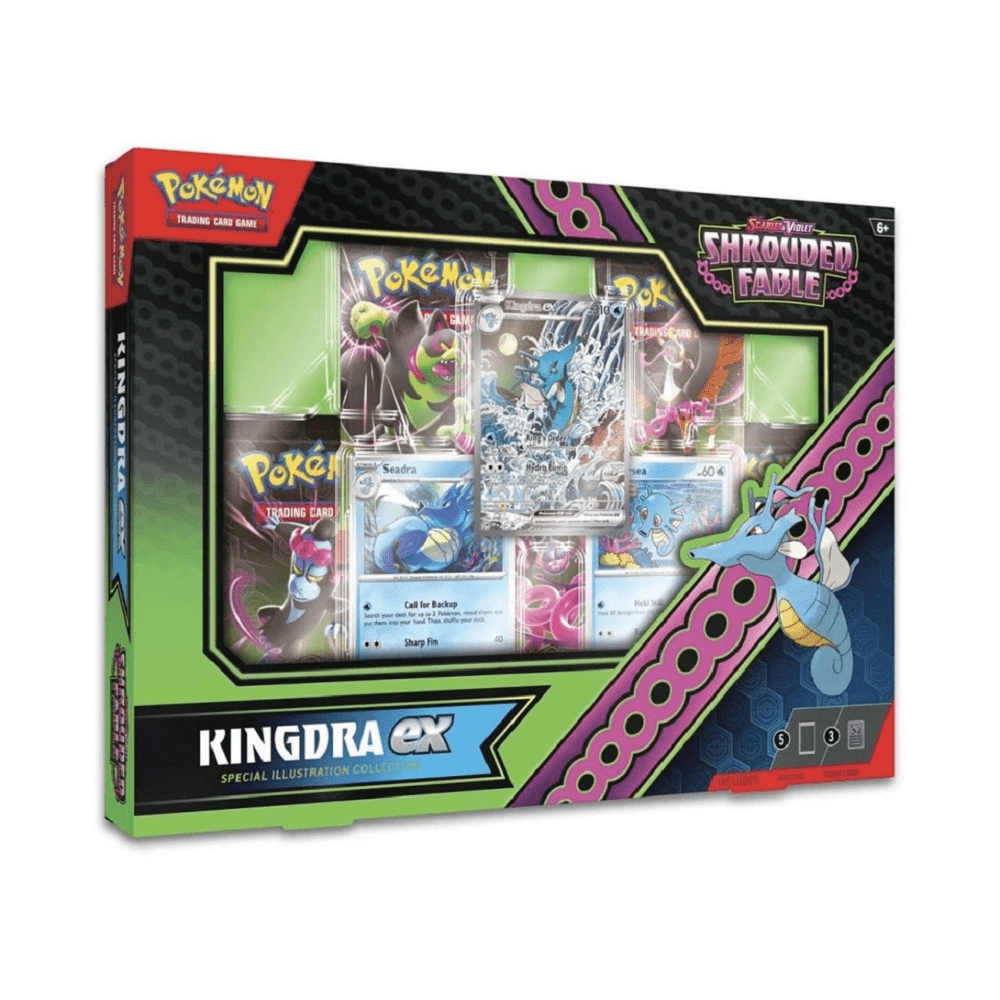 Pokemon: Scarlet & Violet Shrouded Fable Kingdra ex Special Illustration Collection Pokemon: Scarlet & Violet Shrouded Fable Kingdra ex Special Illustration Collection