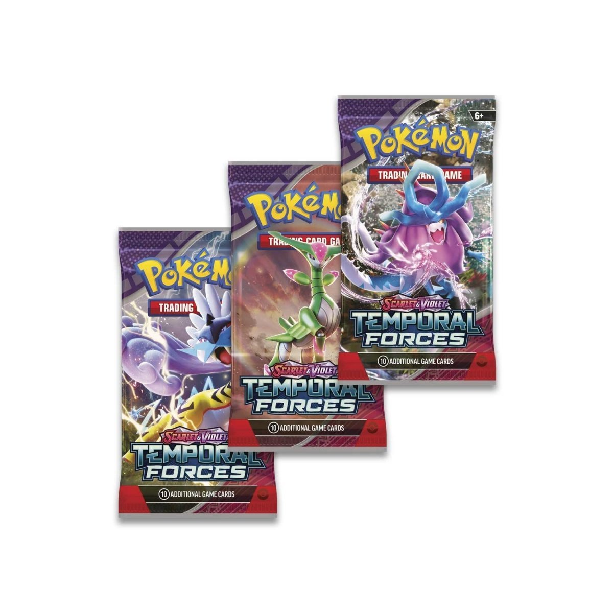 Pokemon: Scarlet & Violet Temporal Forces 3 - Pack Blister (Random) - Collector Store LLC