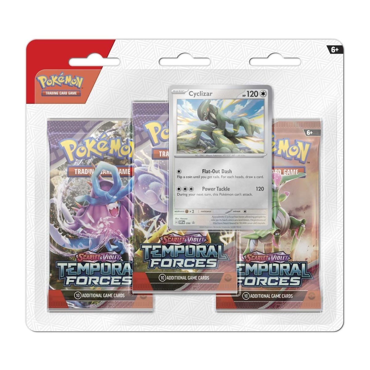 Pokemon: Scarlet & Violet Temporal Forces 3 - Pack Blister (Random) - Collector Store LLC