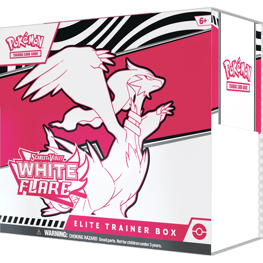 Pokemon: Scarlet & Violet White Flare Elite Trainer Box (Releases 7/18/2025) - Collector Store LLC