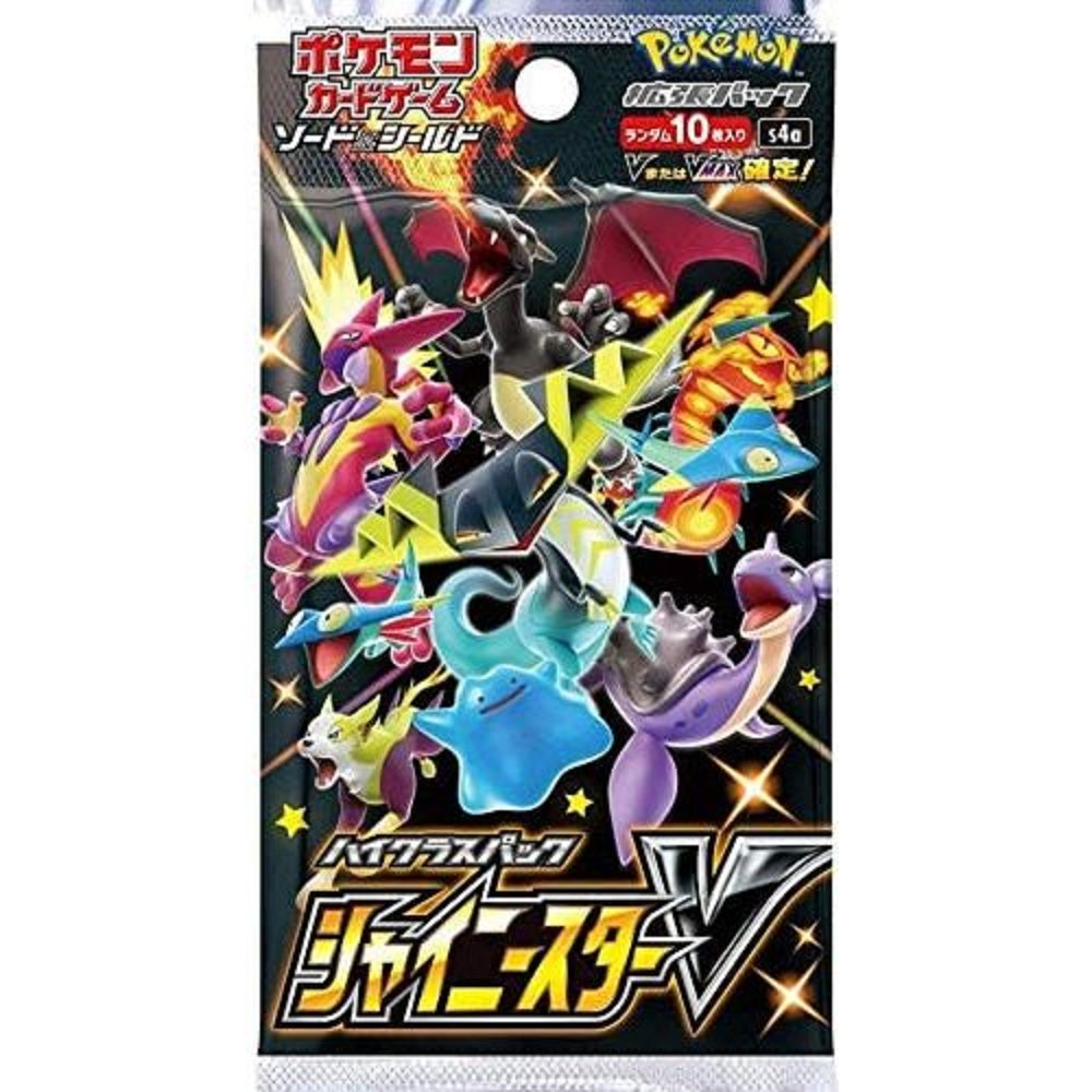 Pokemon: Shiny Star V Japanese Booster Pack (s4a) Pokemon: Shiny Star V Japanese Booster Pack (s4a)