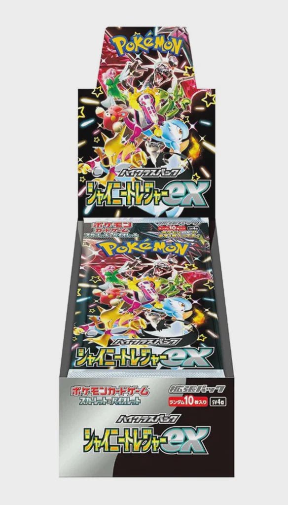Pokemon: Shiny Treasures Booster Box (Japanese) (sv4A) Pokemon: Shiny Treasures Booster Box (Japanese) (sv4A)