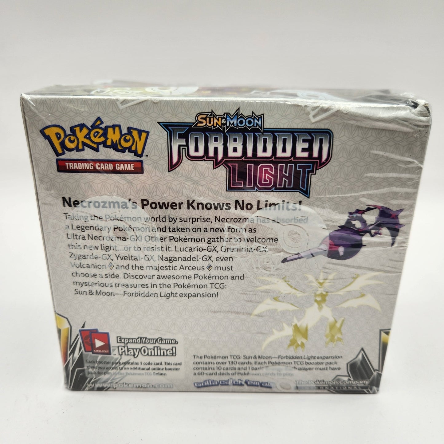 Pokemon: Sun & Moon Forbidden Light Booster Box *Dinged* - Collector Store LLC