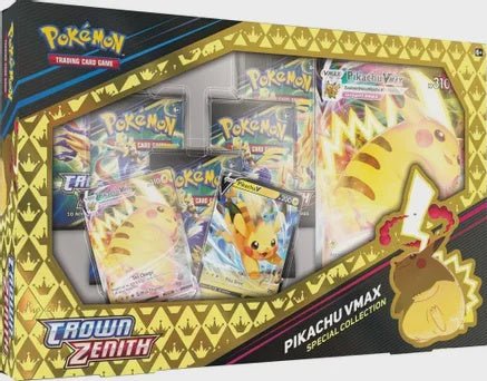 Pokemon: Sword & Shield Crown Zenith Pikachu VMAX Special Collection - Collector Store LLC