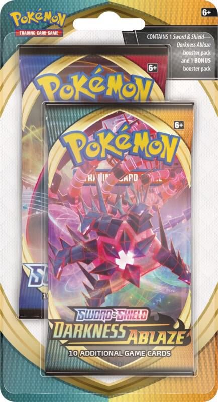 Pokemon: Sword & Shield Darkness Ablaze Premium Checklane Blister - Collector Store LLC