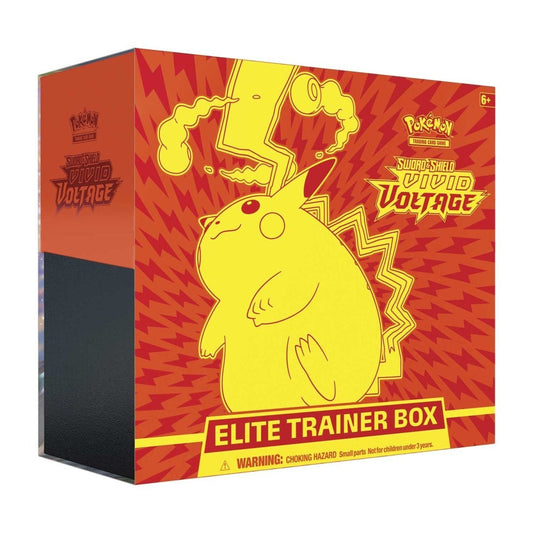 Pokemon: Sword & Shield Vivid Voltage Elite Trainer Box - Collector Store LLC