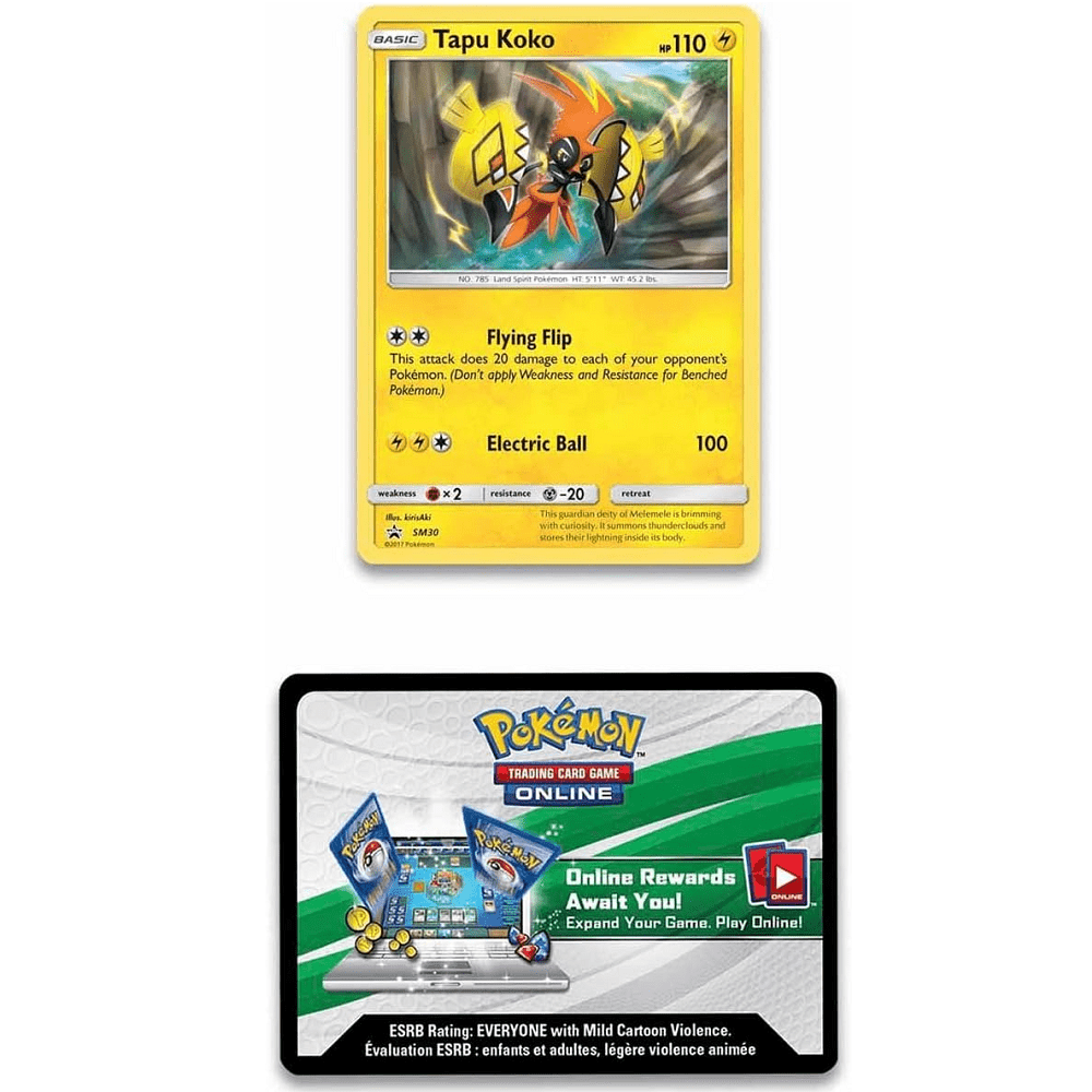 Pokemon: Tapu Koko Box International Edition - Collector Store LLC